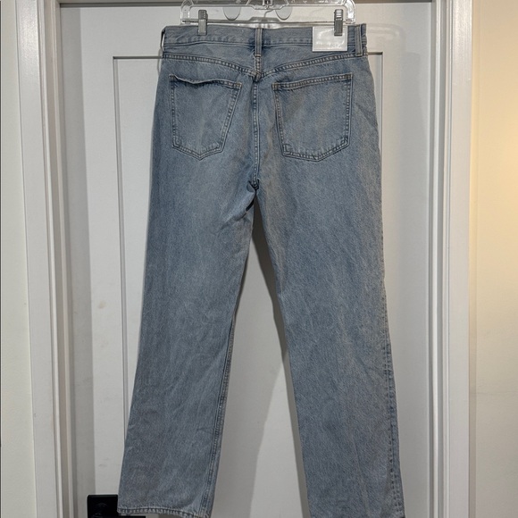 Denim Forum The '90s Joni Lo-Rise Loose Jeans 15 Yrs Barely There Blue Size 30 - Picture 5 of 7